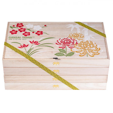 Aquarela Kuretake Gansai Tambi 100 Cores Edição Limitada