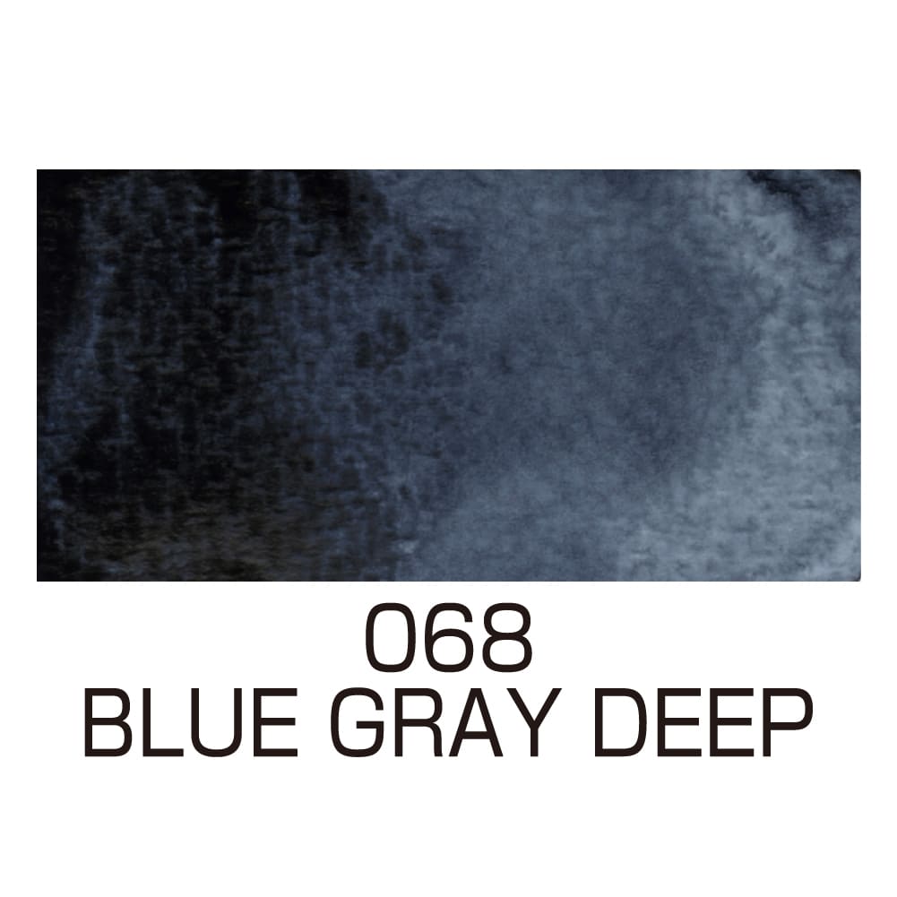 Aquarela Kuretake Gansai Tambi Blue Gray Deep 068
