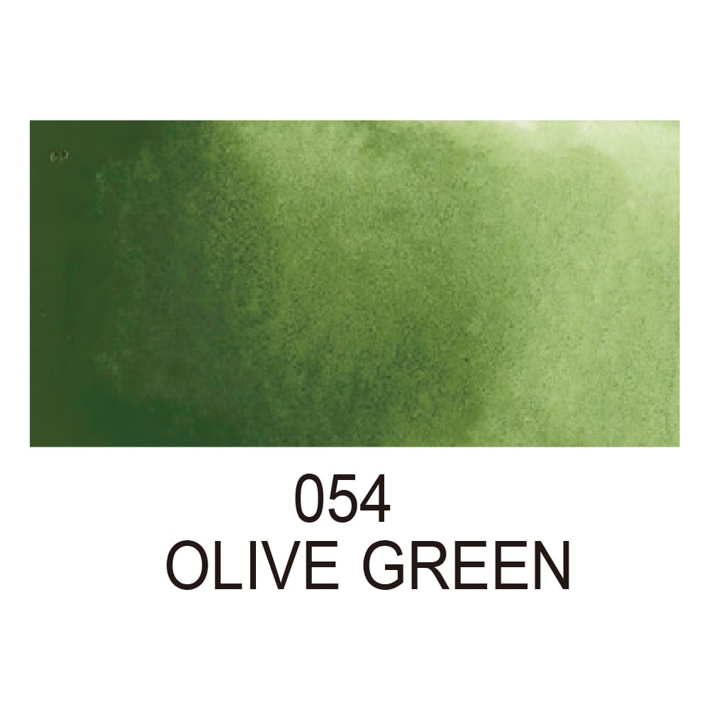 Aquarela Kuretake Gansai Tambi Olive Green 054