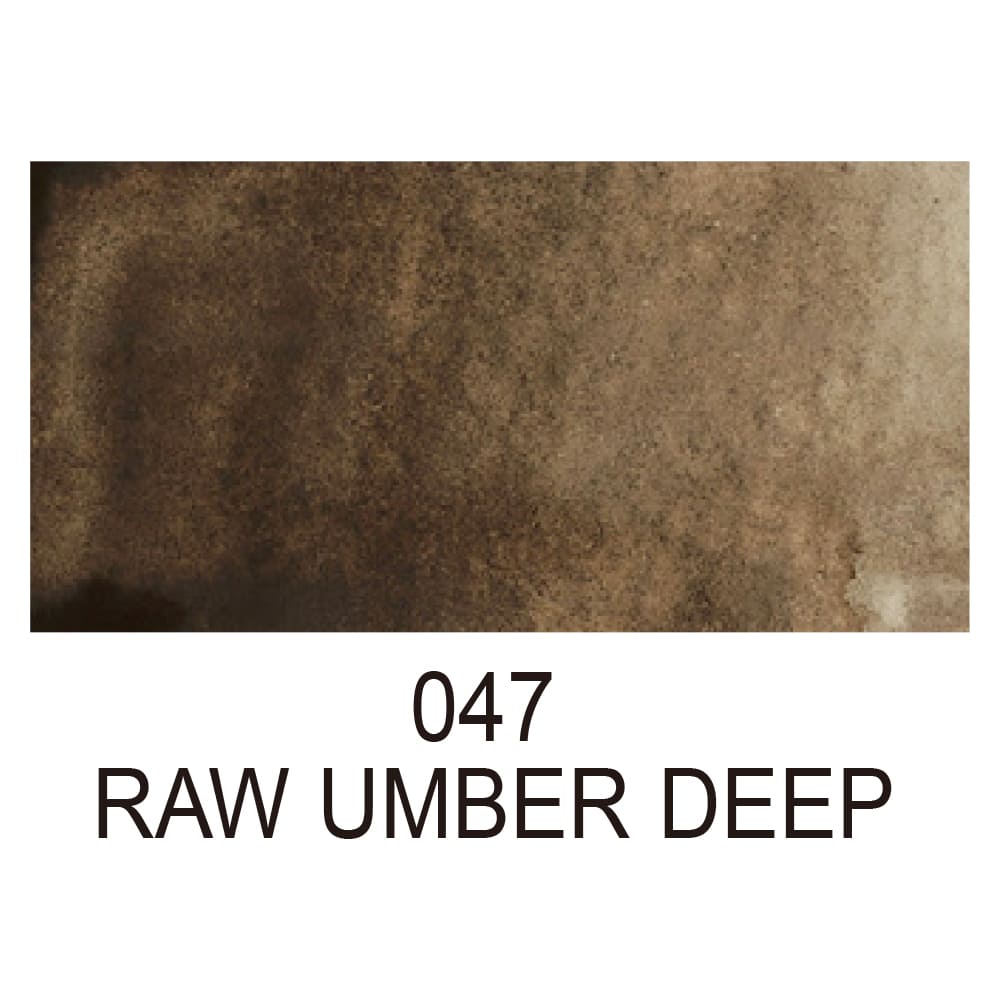 Aquarela Kuretake Gansai Tambi Raw Umber Deep 047