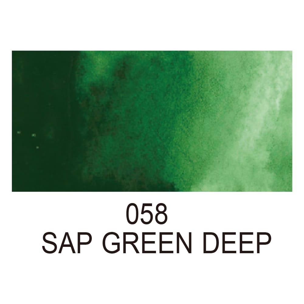 Aquarela Kuretake Gansai Tambi Sap Green Deep 058