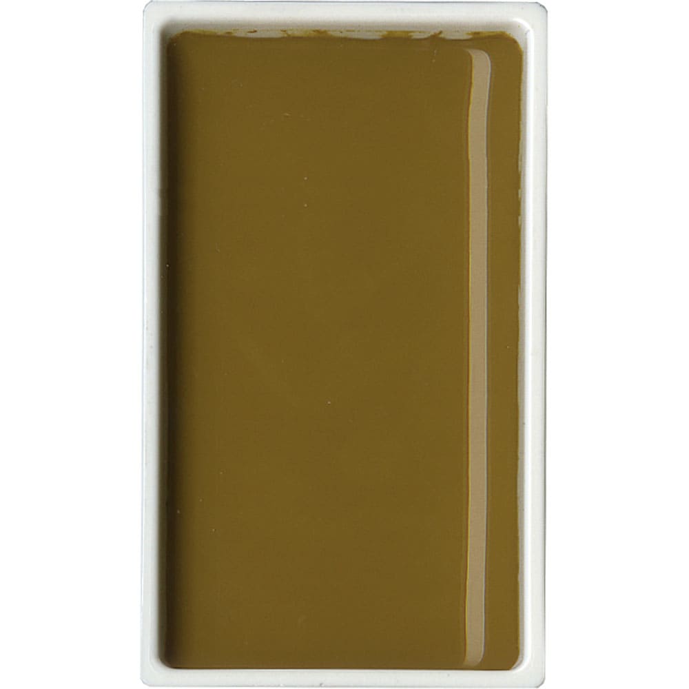 Aquarela Kuretake Gansai Tambi Yellow Brown 049
