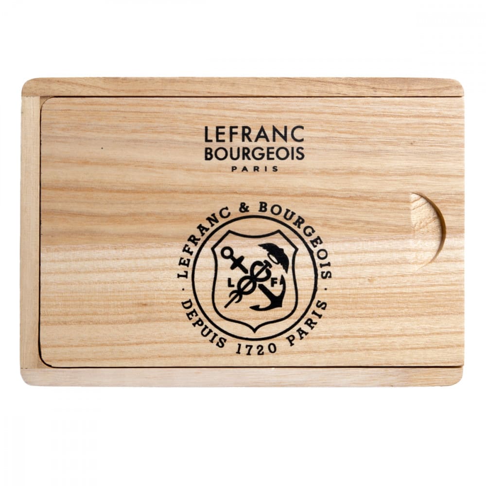 Tinta Aquarela Lefranc & Bourgeois 12 Cores Coffret Natura Box