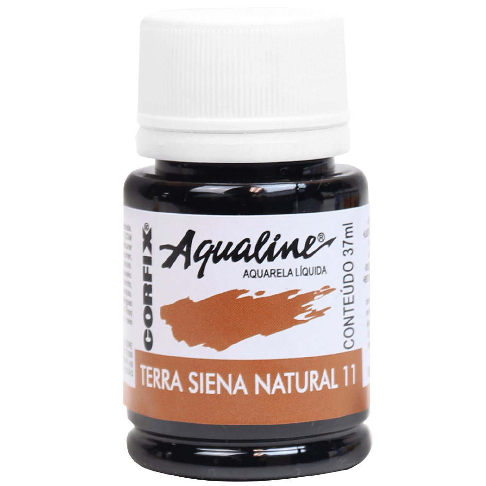 Aqualine Aquarela Líquida 11 Terra Siena Natural 37ml Corfix