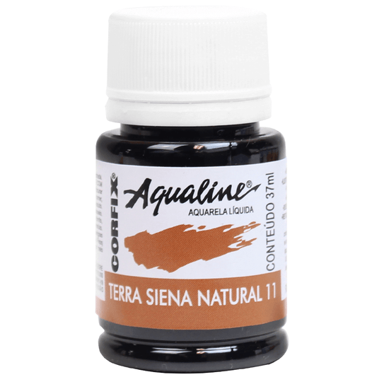 Aqualine Aquarela Líquida 11 Terra Siena Natural 37ml Corfix