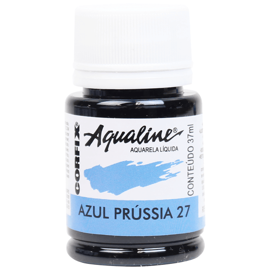 Aqualine Aquarela Líquida 27 Azul Prússia 37ml Corfix