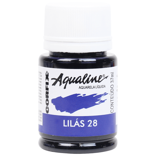 Aqualine Aquarela Líquida 28 Lilás 37ml Corfix