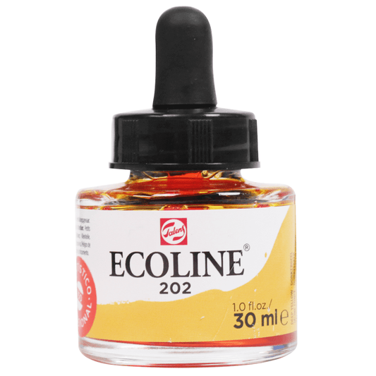Aquarela Líquida Ecoline Talens 30ml 202 Deep Yellow