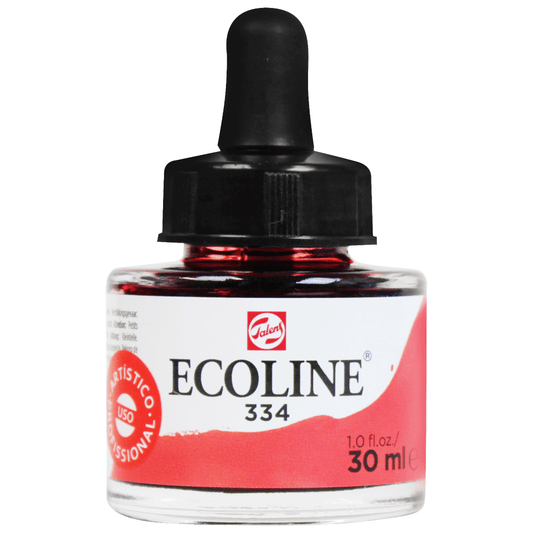 Aquarela Líquida Ecoline Talens 30ml 334 Scarlat