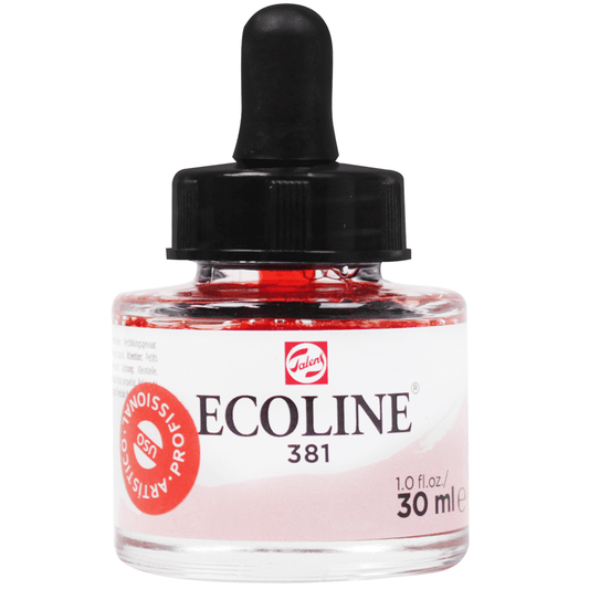 Aquarela Líquida Ecoline Talens 30ml 381 Rouge Pastel