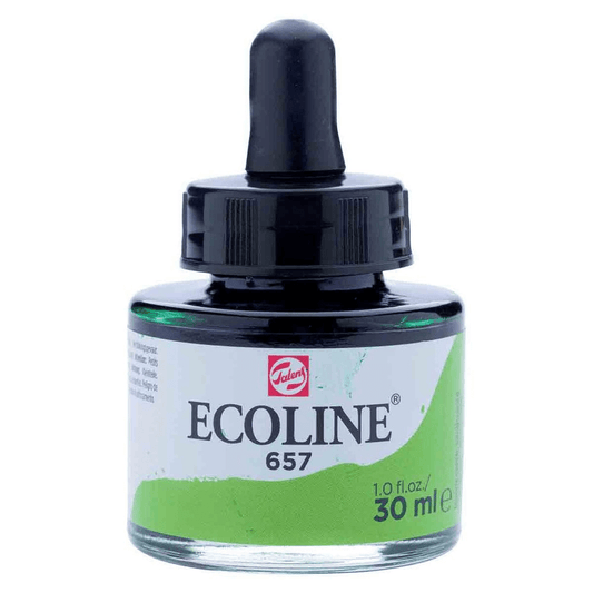 Aquarela Líquida Ecoline Talens 30ml 657 Bronze Green