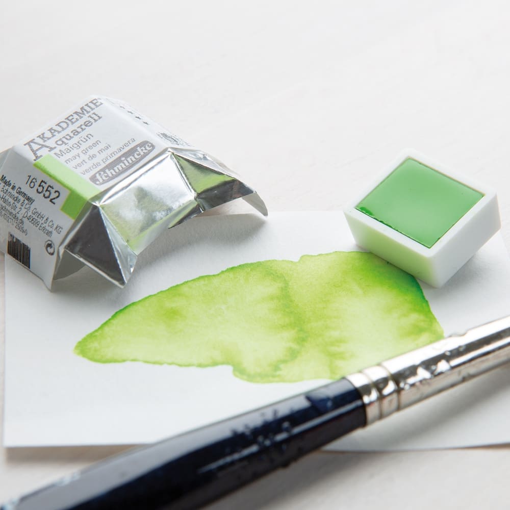 Tinta Aquarela Schmincke Akademie Pastilha 10 Cores