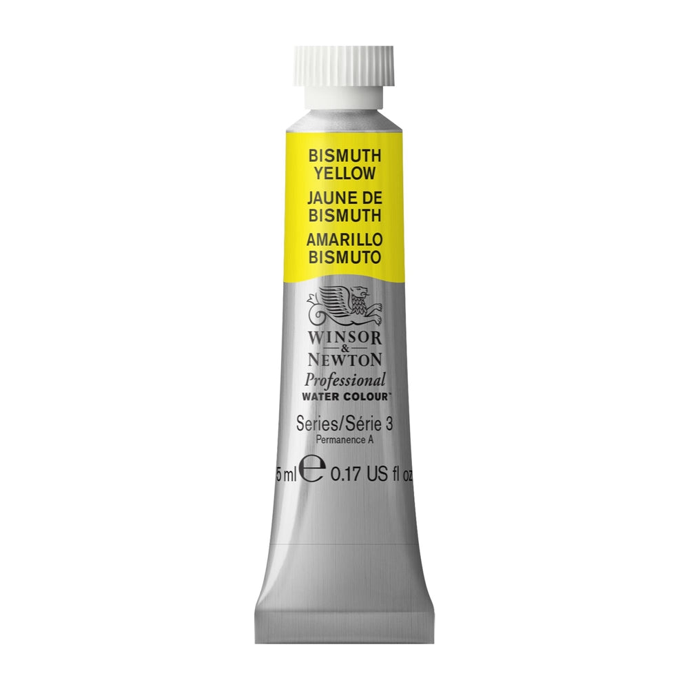 Tinta Aquarela Profissional Winsor & Newton Tubo 5ml S3 025 Bismuth Yellow