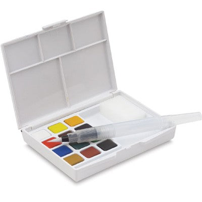 Aquarela em Pastilha KOI Sakura 12 Cores