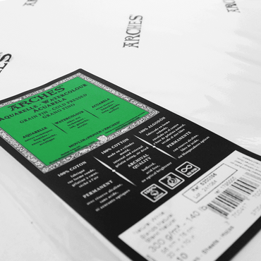 Papel para Aquarela Arches TF 56x76 300g/m²