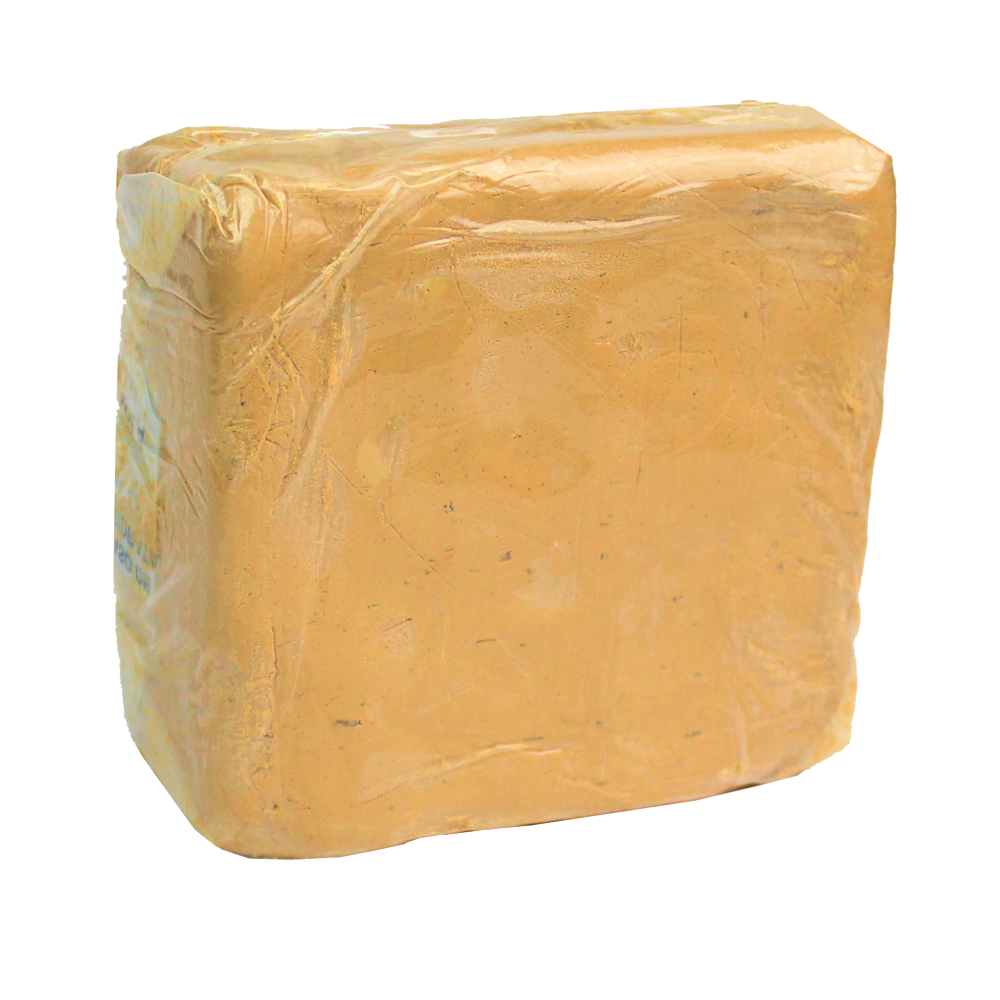 Argila Para Escultura e Artesanato Amarela 01 Kg