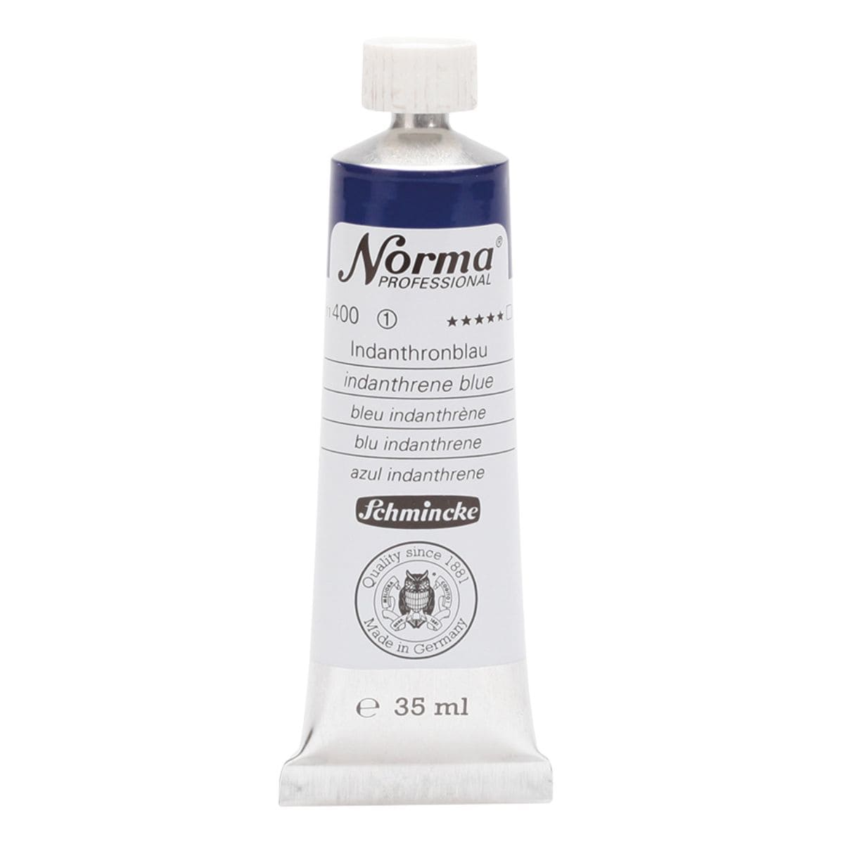 Tinta Óleo Schmincke Norma 35ml S1 400 Indanthrene Blue