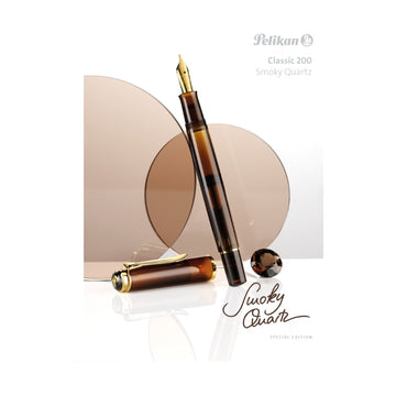 Estojo Caneta Tinteiro Pelikan GS-M200 Smoky Quartz Pena M