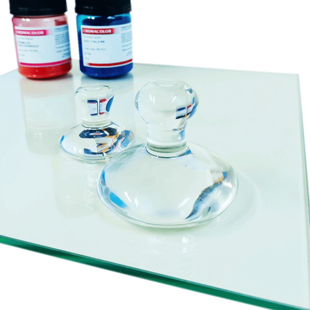 Base de Vidro Para Moagem de Pigmento