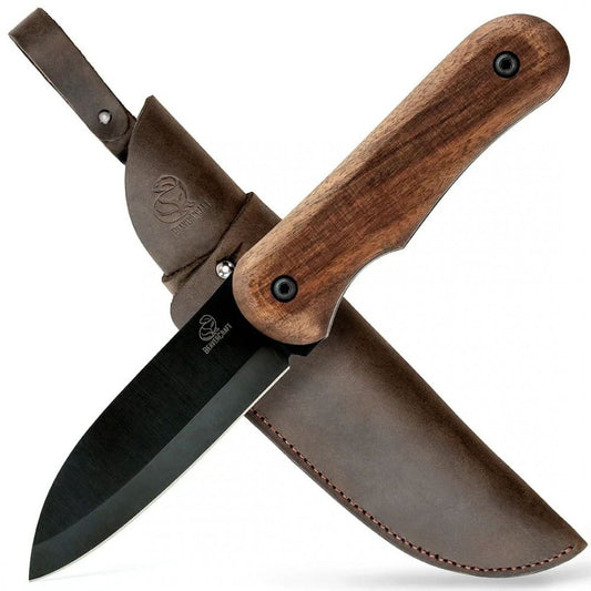 Faca Bushcraft Beavercraft Shadow BSH5 em Aço Carbono