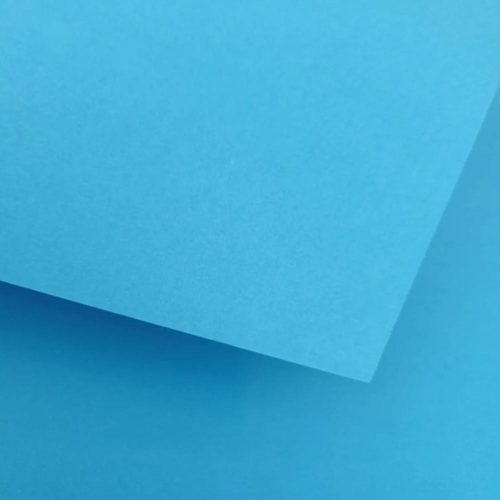 Papel Colore Fabriano Azul Cobalto 50X65cm 185g/m²