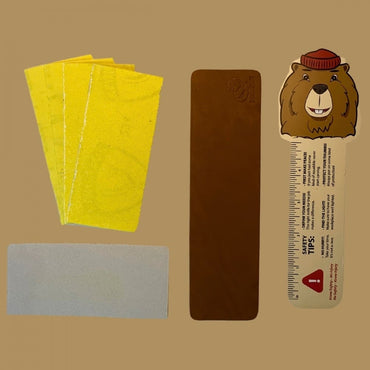 Conjunto Escultura em Madeira Beavercraft DIY Iniciação Confort Bird