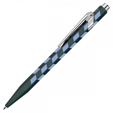 Caneta Esferográfica Caran d'Ache 849 Mosaic Spruce Green