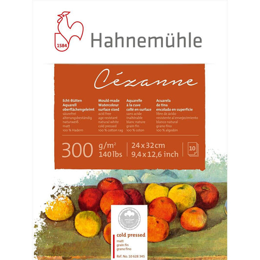 Bloco Para Aquarela Cézanne Hahnemühle Grain Fin 300g/m² 24x32cm