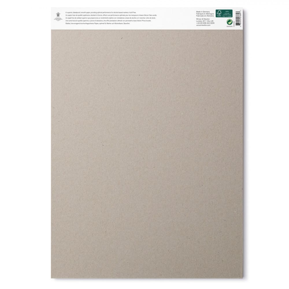 Bloco de Papel Winsor & Newton Marker 75g A3 50 Folhas