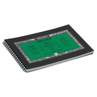 Bloco de Papel para Aquarela Arches TF 300g/m² 15x25cm 15 Folhas