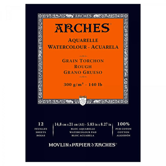 Bloco Papel Aquarela Arches 300g
