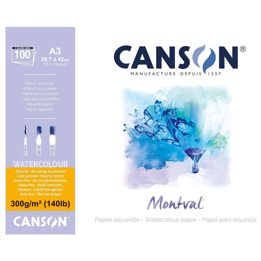 Bloco Papel Aquarela Montval Canson 300g