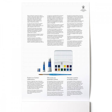 Bloco de Papel Para Aquarela Winsor & Newton TF 300g