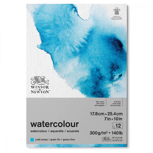 Bloco de Papel Para Aquarela Winsor & Newton TF 300g