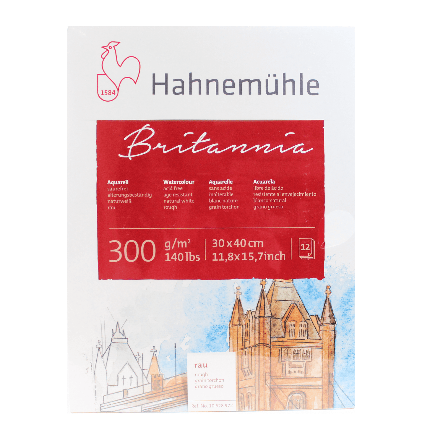 Bloco Para Aquarela Britannia Hahnemühle 30x40cm