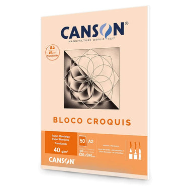 Bloco Papel Manteiga Croquis Canson