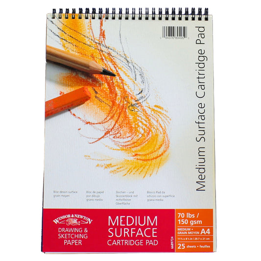 Bloco Papel Winsor & Newton Medium Surface 150g A4