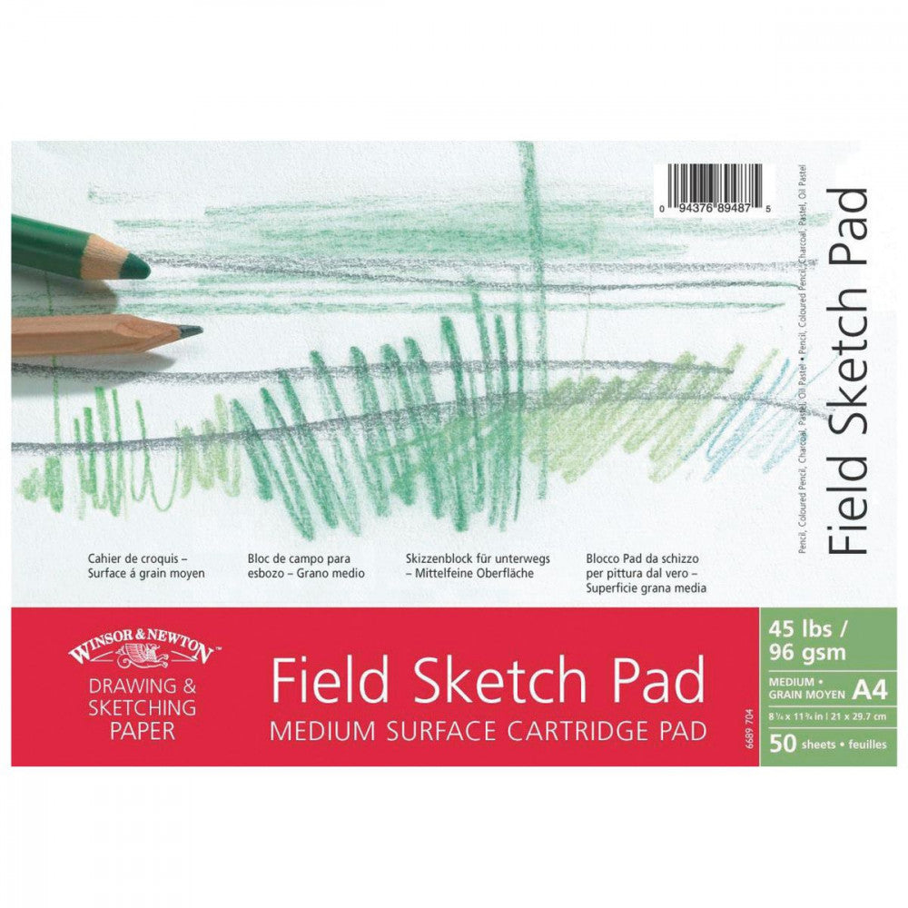 Bloco Papel Winsor & Newton Sketch Surface 96g A4