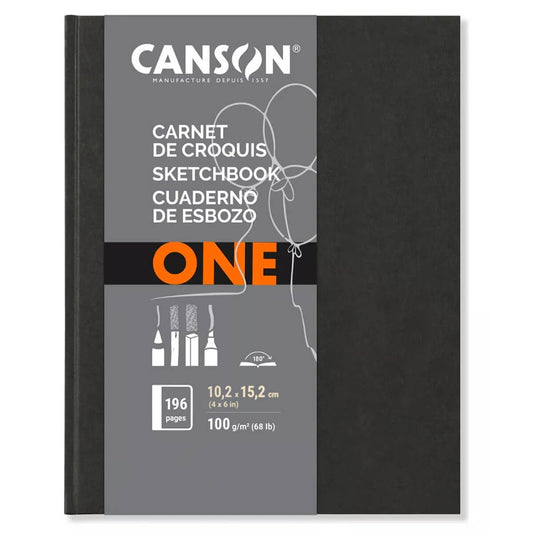 Bloco Sketchbook e Esboço Canson One A6 10,2X15,2cm