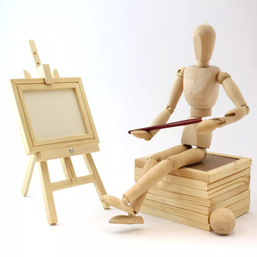 Manequim Articulado Magnético Masculino 30 cm SFM076