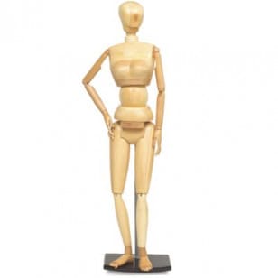 Manequim Articulado Tamanho Natural 1,75m Feminino