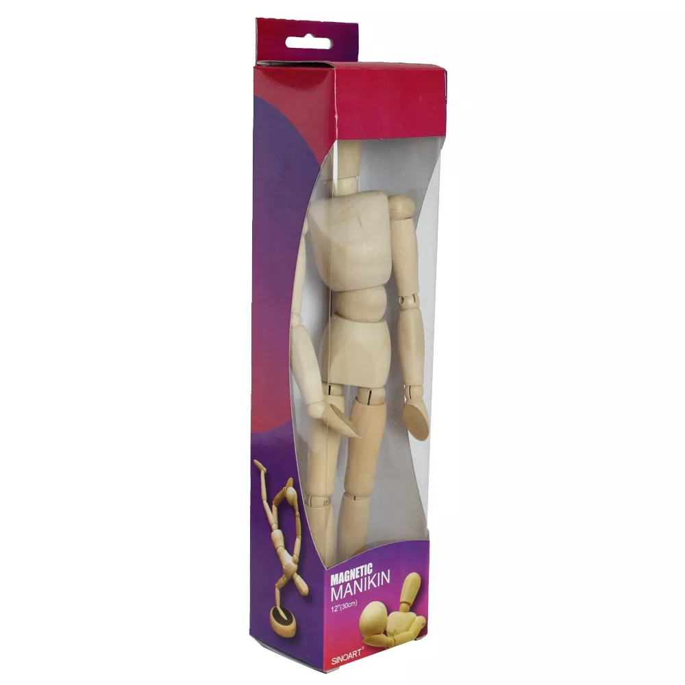 Manequim Articulado Magnético Masculino 30 cm SFM076