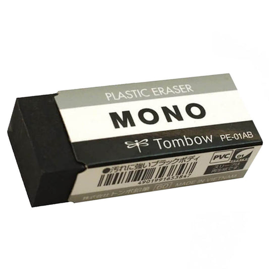 Borracha Mono Tombow Preta Pequena PE-01AB