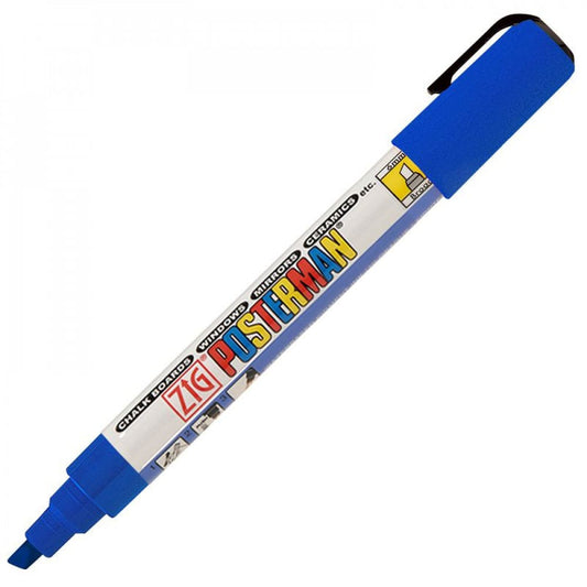 Marcador Zig Posterman Kuretake Broad Blue PMA-50