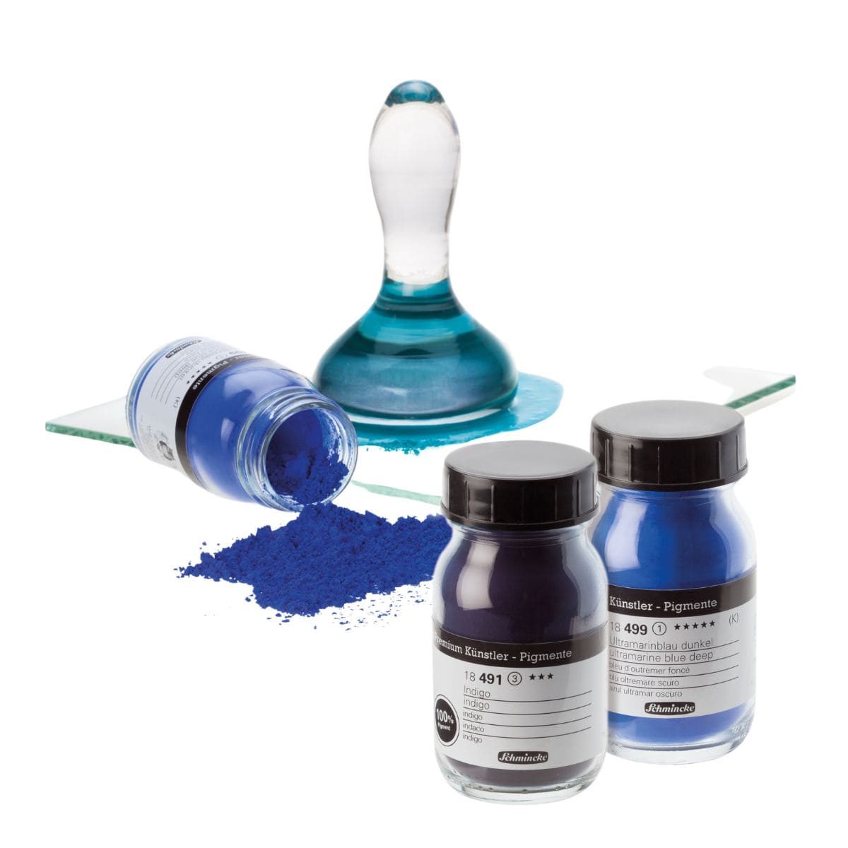 Pigmento em Pó Schmincke 100ml S2 357 Ultramarine