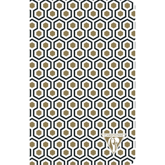 Bloco de Notas Neo Deco Clairefontaine 11x17cm Favo de Mel