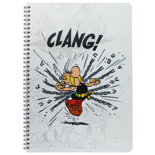 Caderno Asterix Clairefontaine A4 Guerreiro