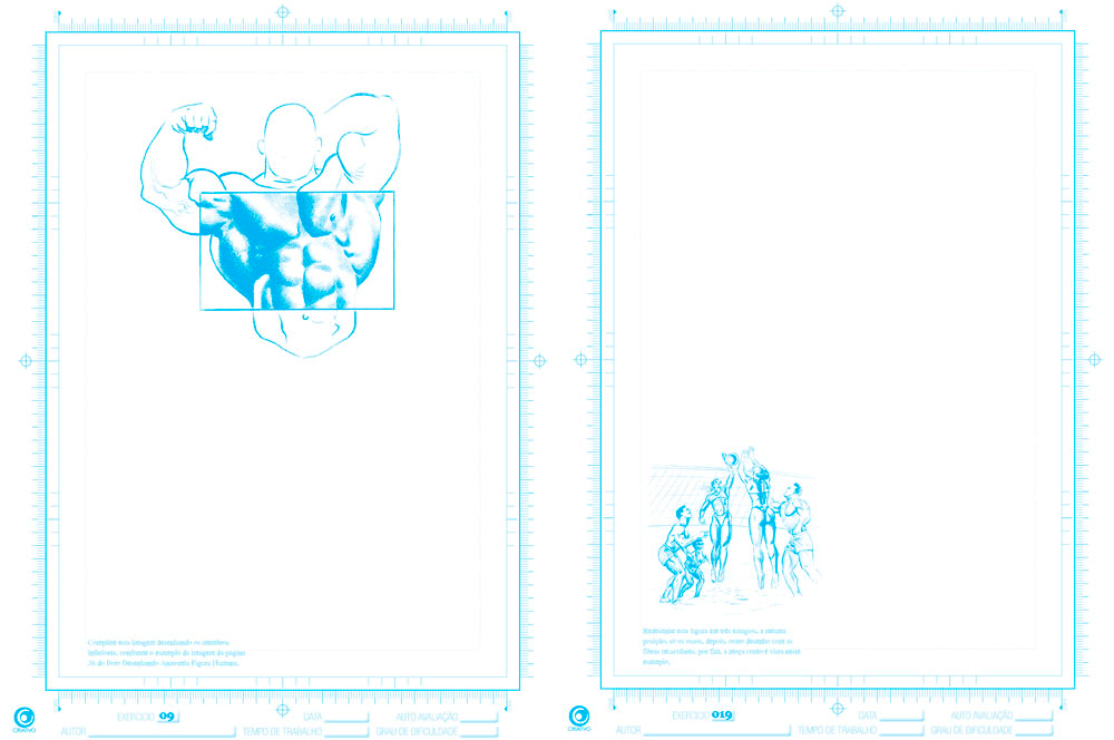 Caderno de Exercícios Desenhando Anatomia