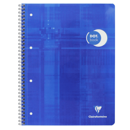 Caderno Pontilhado Dot Book Clairefontaine A4+ Azul