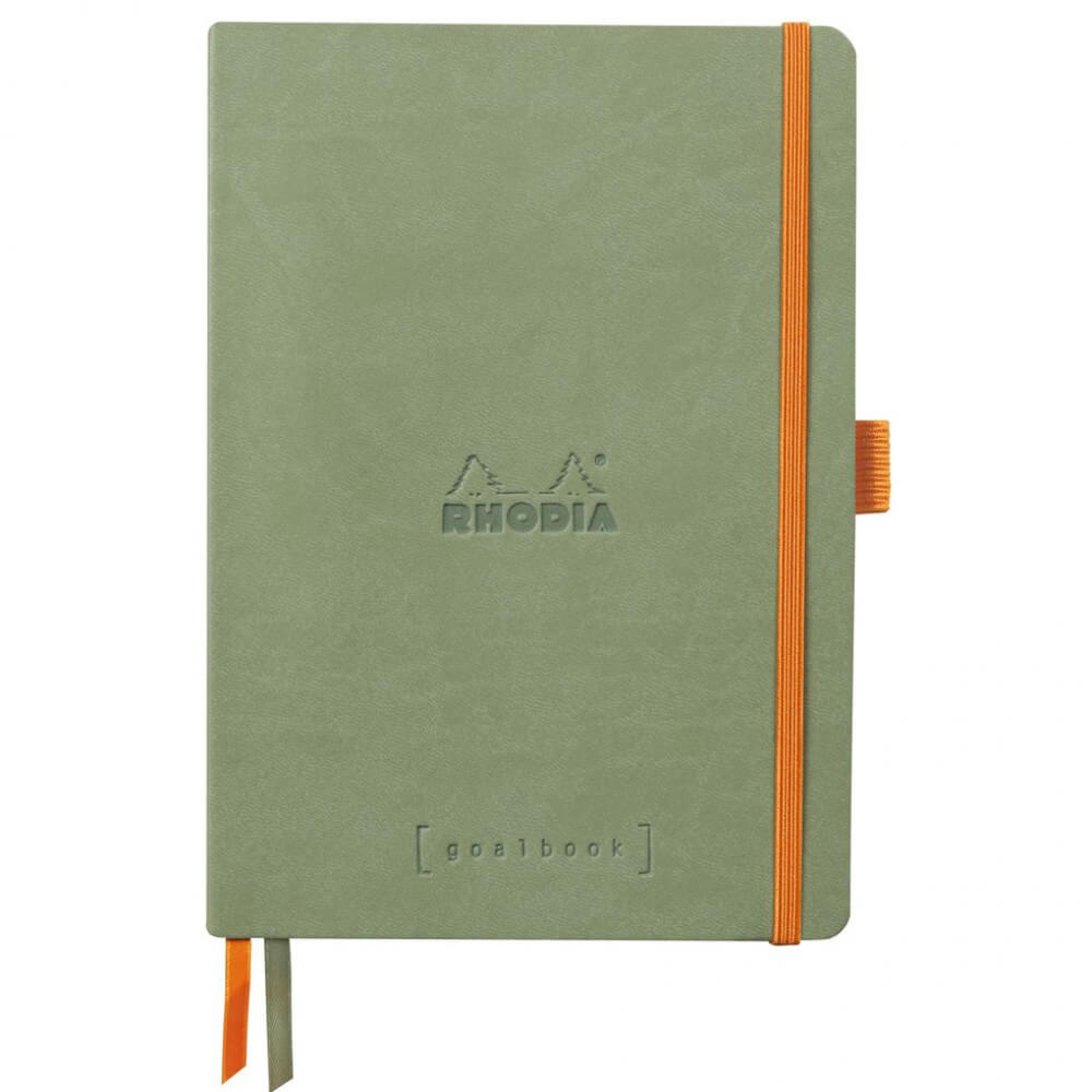 Caderno Goalbook Rhodia A5 90g 120 Folhas Pontilhado Celadon